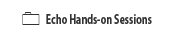 Echo Hands-on